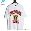 Balenciaga - 23SS Scissor Print Short Sleeve T-shirt